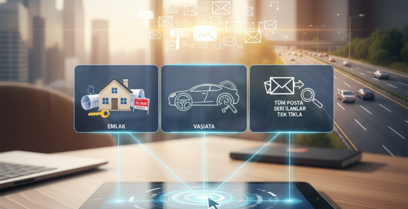 İş, Emlak, Vasıta: Tüm Posta Seri İlanlar Tek Tıkla